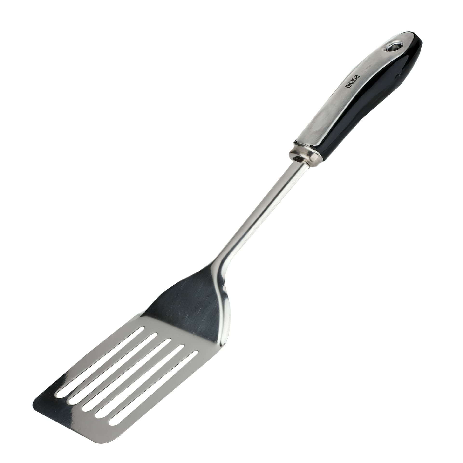 Pala perforada inox mango/plástico