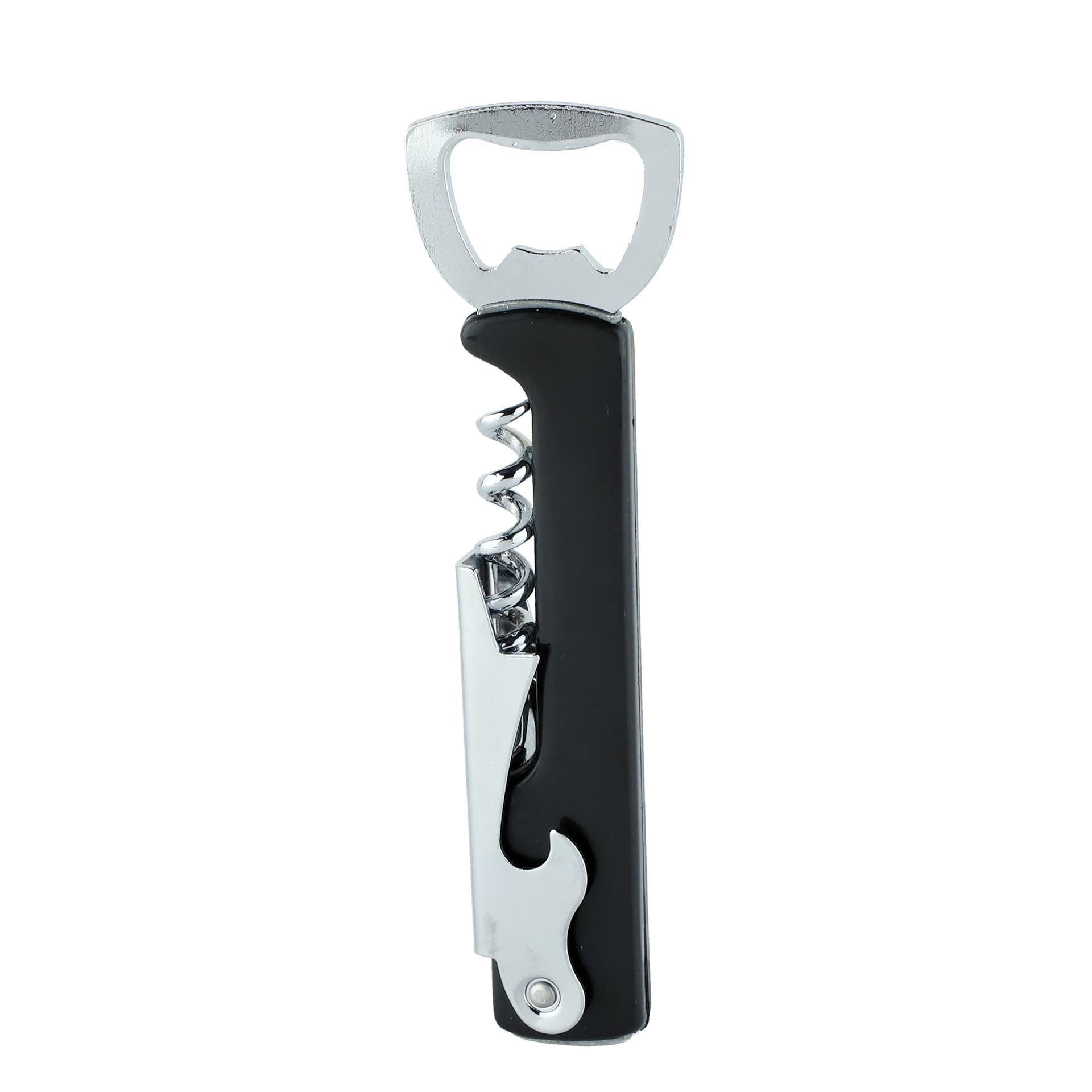 Destapador Saca-Corchos Inox Mango Plástico