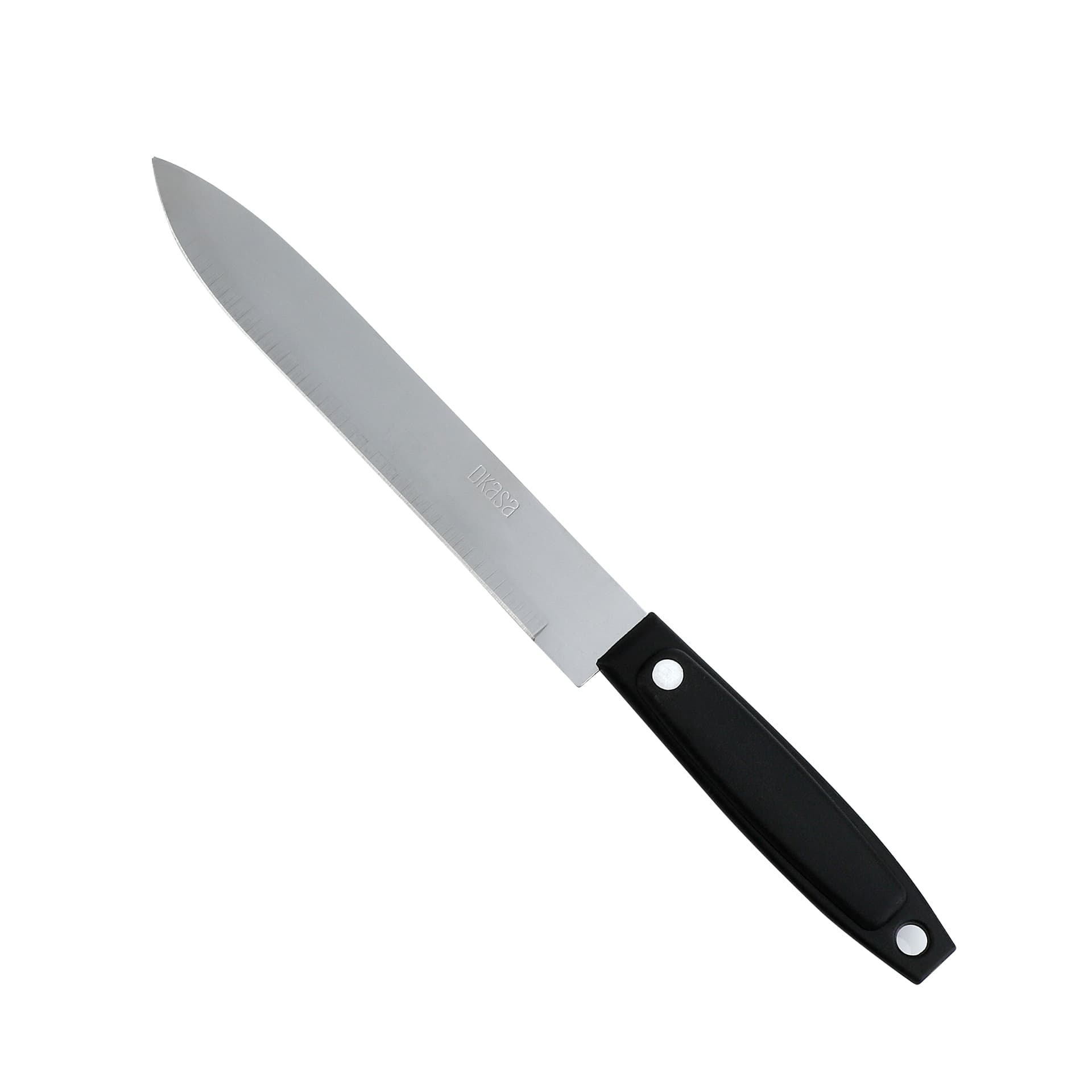Cuchillo Común Mango Negro 6 Pulgadas