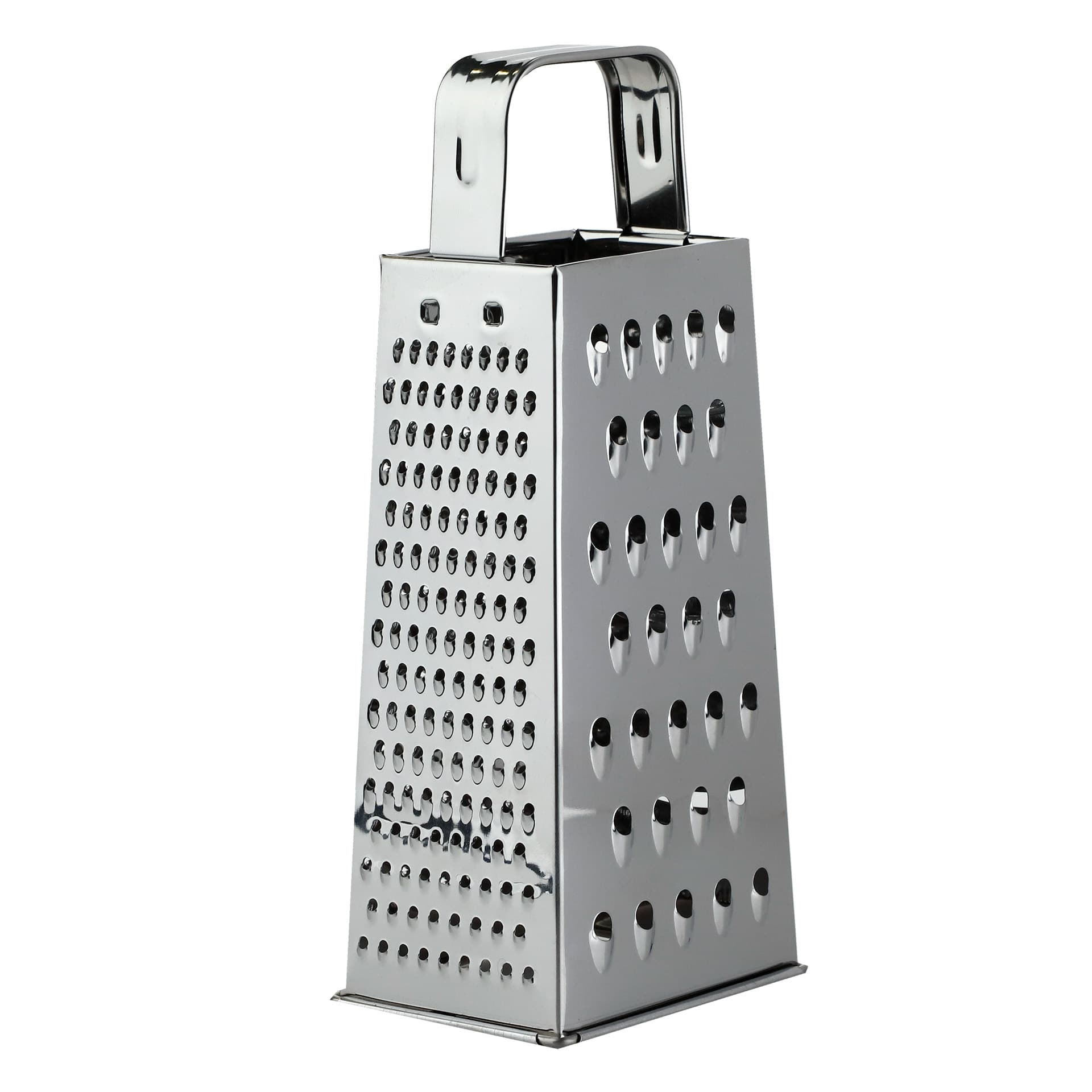 Rallador Acero Inox 4 Caras Mango Acero 23cm