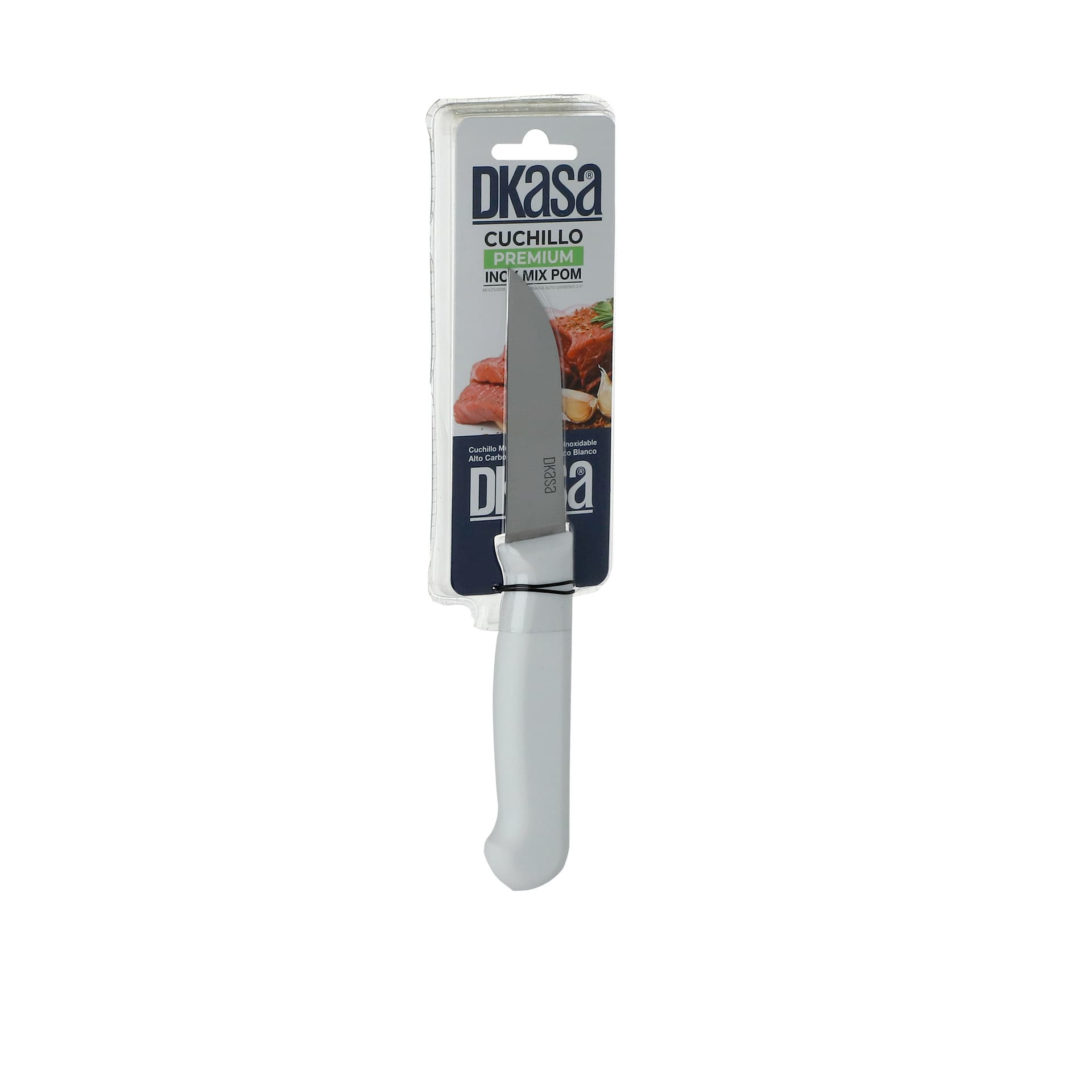 Cuchillo Multiusos 3.5 Pulgadas Acero Inoxidable Mango Plastico