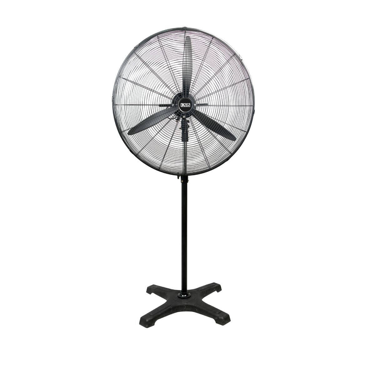 Ventilador Industrial Simplicity de Pedestal, 3 Velocidades, Aspa Metálica, Malla Metálica 30"