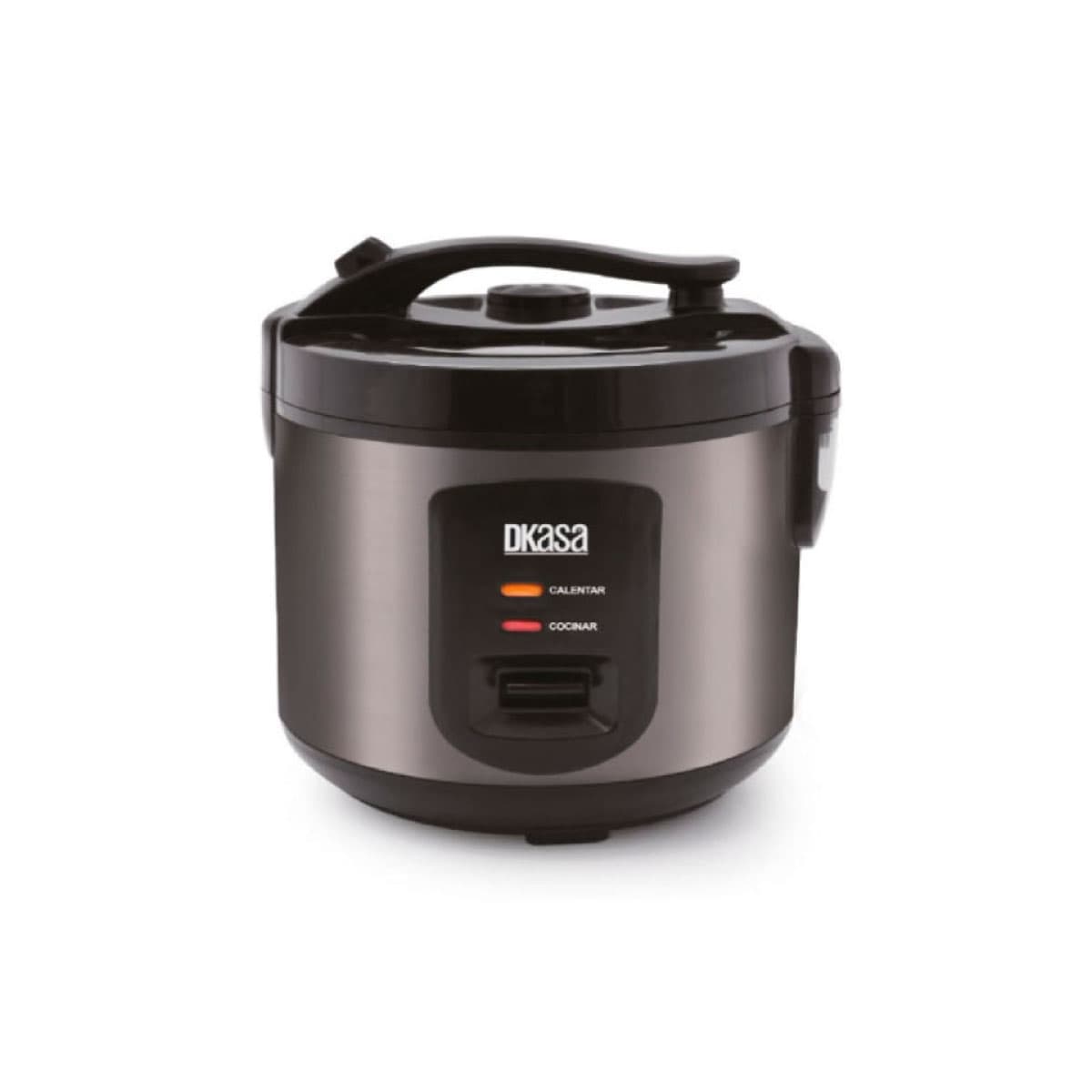 Olla Arrocera Premium Inox Cook Con Visor 1l Negra
