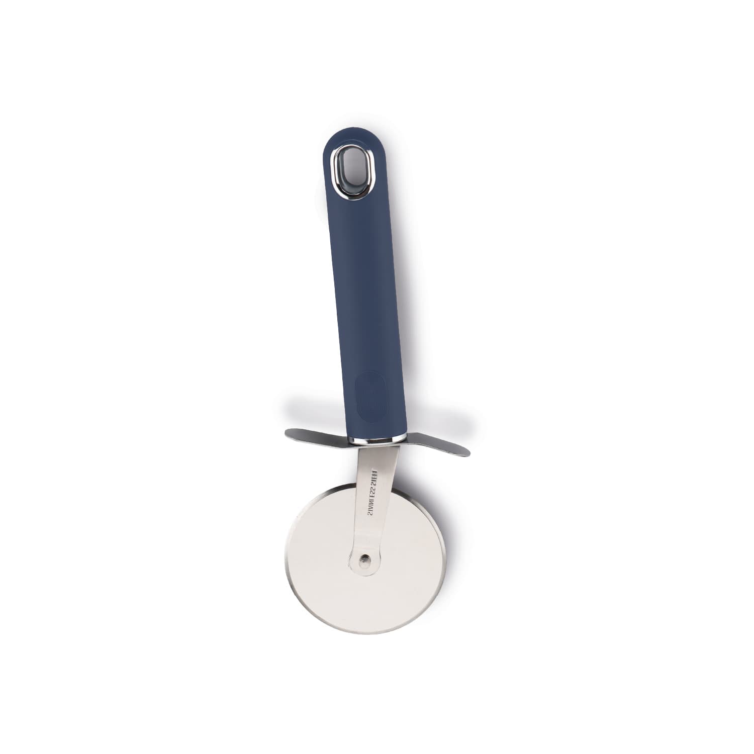 Corta Pizza 6.5 Cm. Premium Azul en Plástico y Acero
