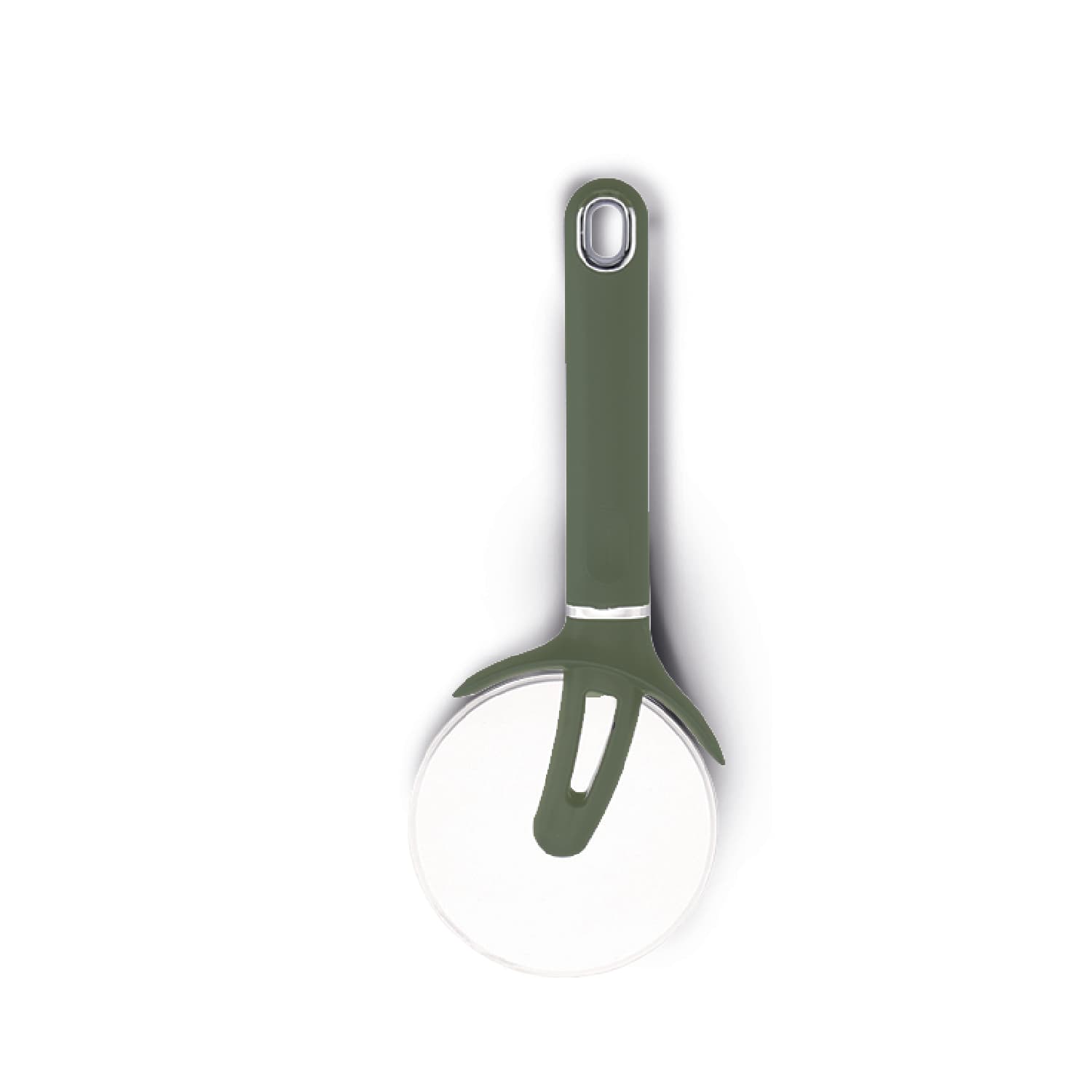 Corta Pizza 9 Cm. Premium Verde en Plástico y Acero
