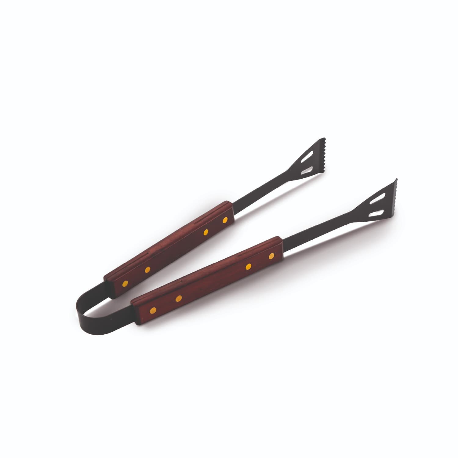 Pinzas Premium BBQ Metálica Mango Madera