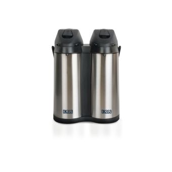 Termo Bomba Doble Acero Inoxidable 1.9l