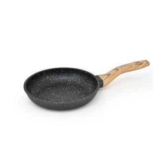 CACEROLA PREMIUM ANTIADHERENTE MARMOLIZADO SIN TAPA 16CM 1.6 MM
