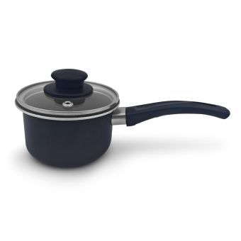 PEROL PREMIUM ANTIADHERENTE MARMOLIZADO GRANITO CON TAPA 10CM 1.8MM