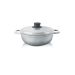 Caldero Simplicity Aluminio Natural Fundido con Tapa de Aluminio 20 Cm.