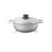 Caldero Simplicity Aluminio Natural Fundido con Tapa de Aluminio 26 Cm.