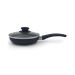 CACEROLA PREMIUM ANTIADHERENTE MARMOLIZADO GRANITO CON TAPA 14CM 1.8MM
