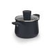 Mini Olla Premium Antiadherente Marmolizado Granito con Tapa 13 cm 1.8 mm