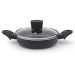 Cacerola Premium Antiadherente Marmolizado Granito con Tapa 16 cm 1.8 mm