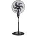VENTILADOR SIMPLICITY DE PEDESTAL 18", ASPA PLÁSTICA, MALLA METÁLICA