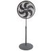 VENTILADOR SIMPLICITY DE PEDESTAL 18", ASPA PLÁSTICA, MALLA PLÁSTICA
