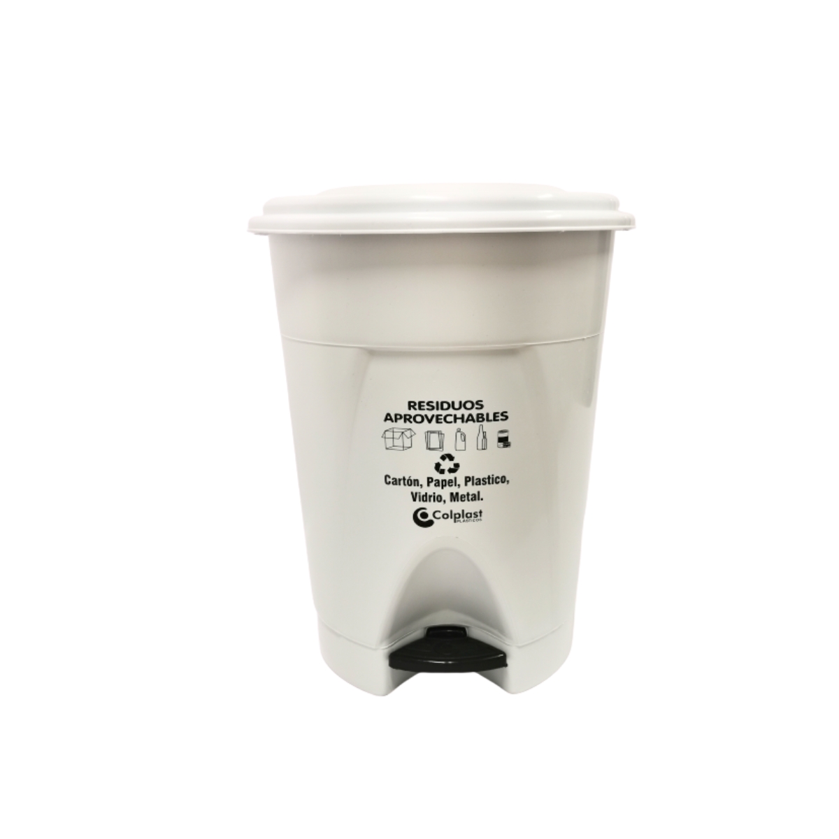 1031-papelera-de-pedal-25-litros-peletizada-blanca