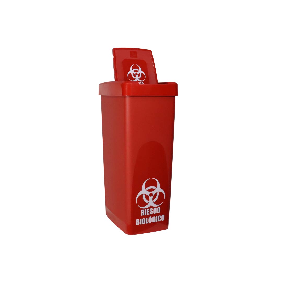 1013-papelera-55-litros-vaiven-plana-residuos-ecorimo-roja